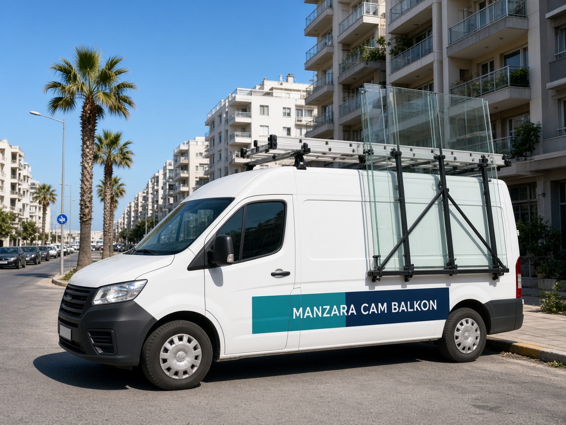 İzmir Cam Balkon Manzara Cam Balkon montaj aracı
